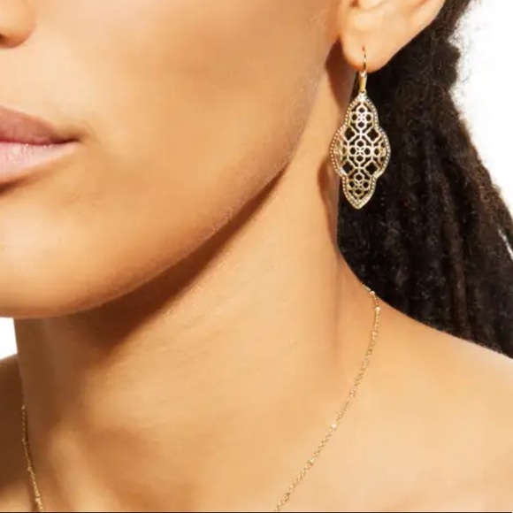 Kendra Scott Jewelry Kendra Scott Abbie Drop Earrings In Gold